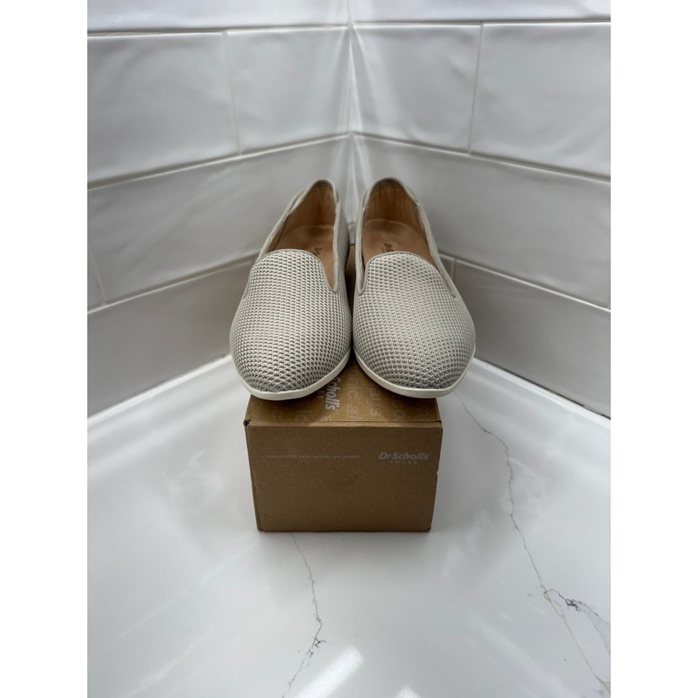 Dr. Scholl's Women's Eliza Slip-Ons Flats Oyster Grey 8